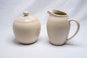 Noritake Colorwave Cream and Sugar Set with Lid Cream Stoneware